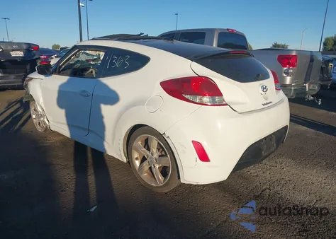 2014 Hyundai Veloster Base W/Gray from USA, damaged, VIN KMHTC6ADXEU185260